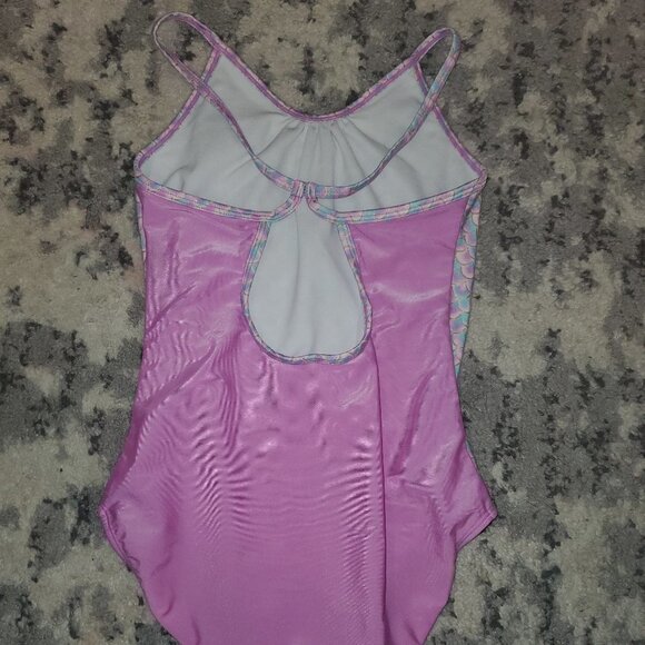 Cat & Jack Mermaid Scales Swimsuit || sz 10/12 - Picture 5 of 8